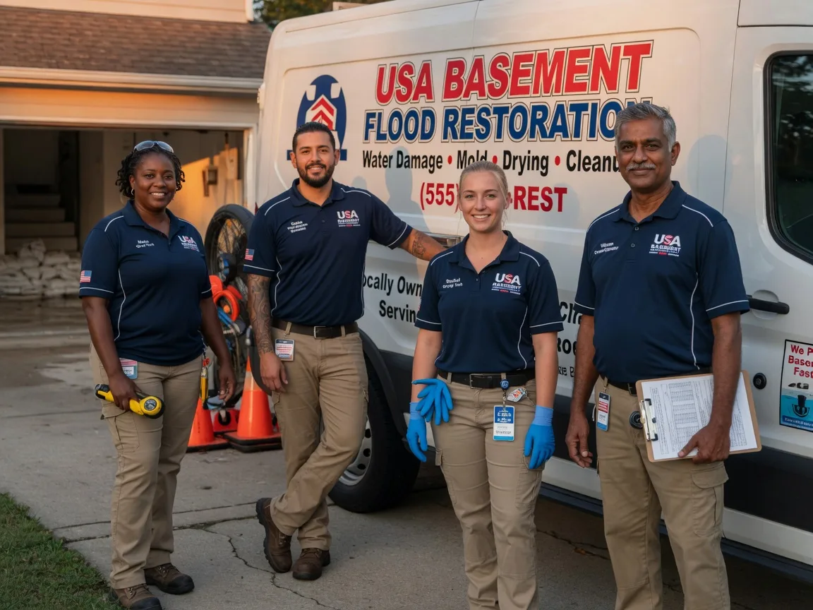Basement Flood Cleanup company in Cornell, IL
